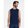 thumbnail image 1 of Athletic Works Men’s Sleeveless Mesh Muscle Tee, Sizes XS-5XL, 1 of 5
