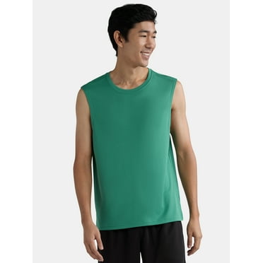 Athletic Works Men’s Sleeveless Mesh Muscle Tee, Sizes XS-5XL