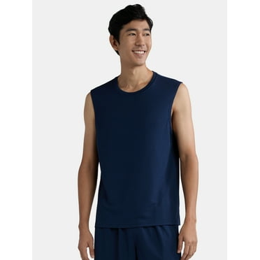 Athletic Works Men’s Sleeveless Mesh Muscle Tee, Sizes XS-5XL