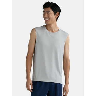 Athletic Works Men’s Sleeveless Mesh Muscle Tee, Sizes XS-5XL