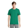 thumbnail image 1 of Athletic Works Men's and Big Men's Tri Blend Tee, Sizes XS-4XLT, 1 of 7