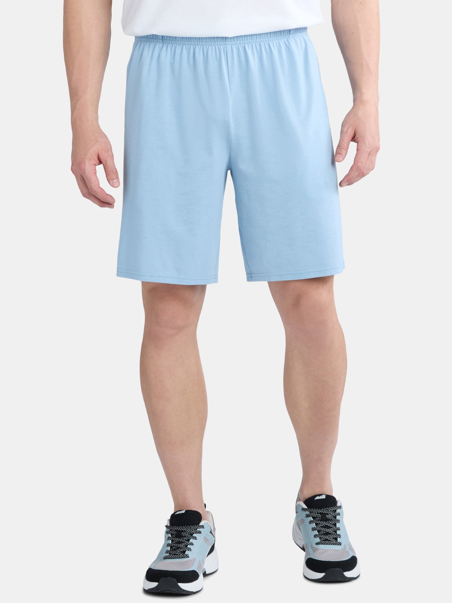 Athletic Works Men's and Big Men's Tri-Blend Active Shorts, 7" Inseam, Sizes XS-5XL