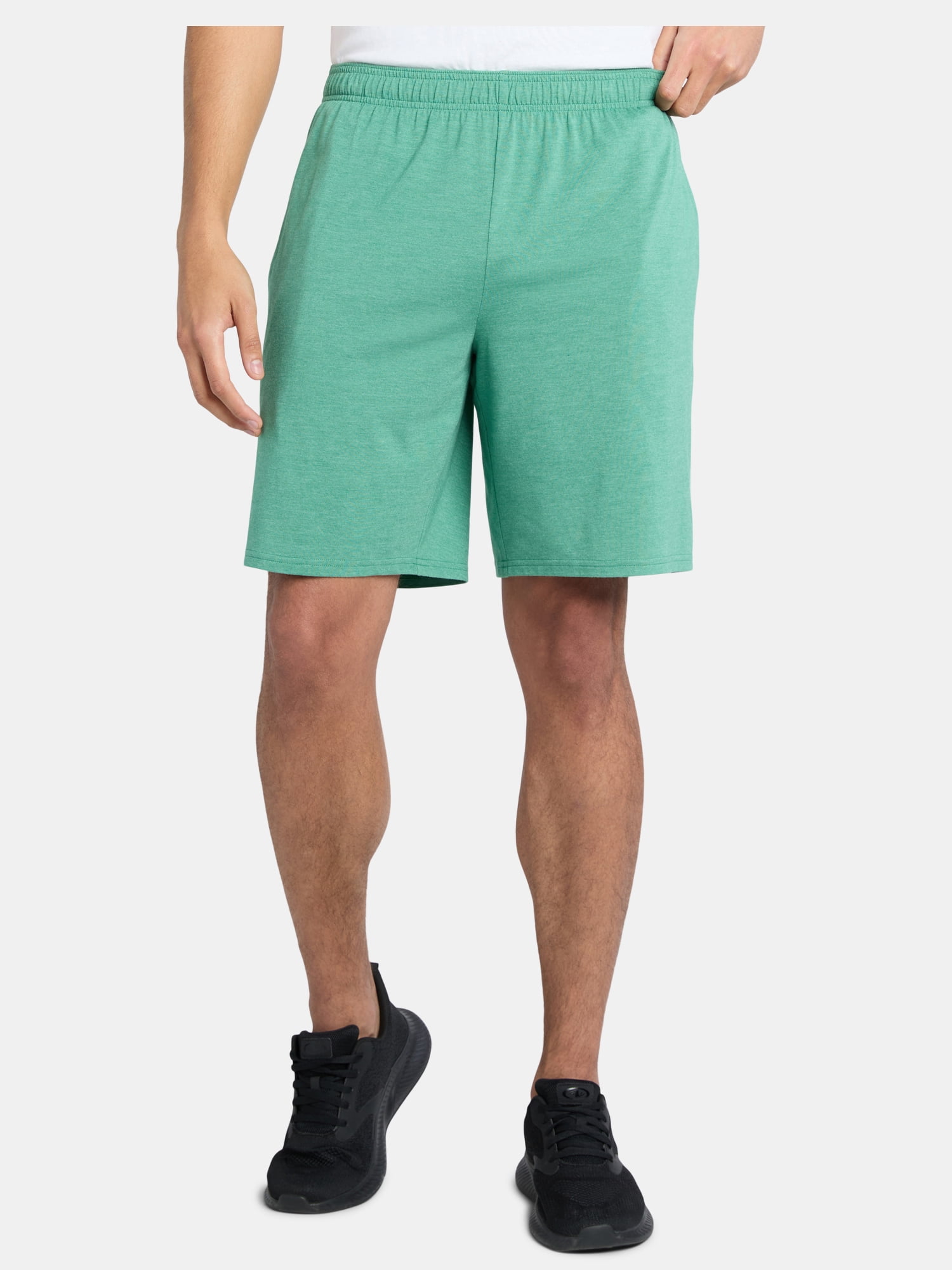 Athletic Works Men's and Big Men's Tri-Blend Active Shorts, 7