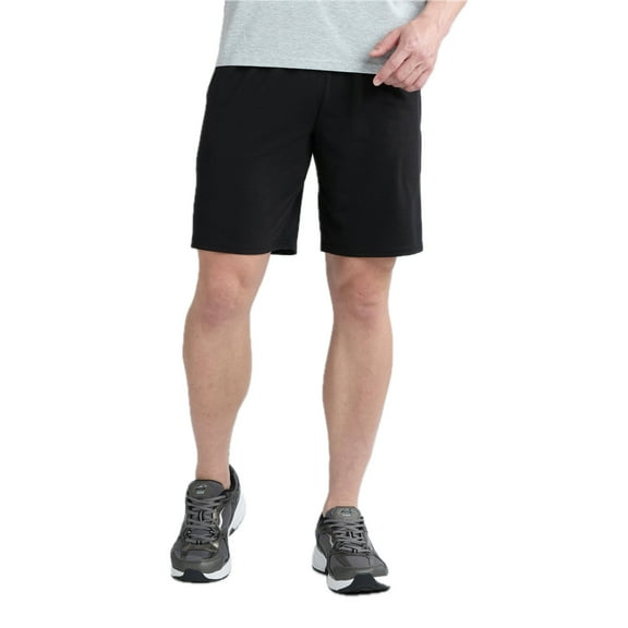 Athletic Works Men's & Big Men's Tri Blend Active Shorts, 9" Inseam, Sizes S-5XL