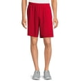 thumbnail image 1 of Athletic Works Men's Tri Blend Active Shorts, Sizes S-3XL, 1 of 5