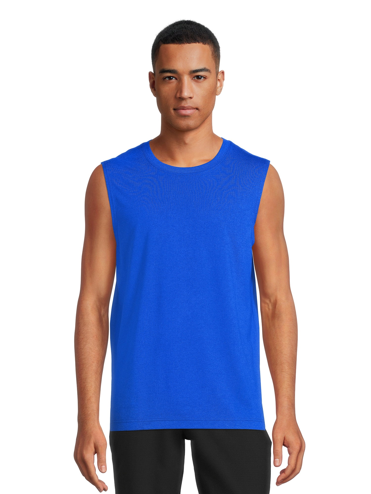 Athletic Works Men's Tri-Blend Muscle Tank Top, Sizes S-5XL