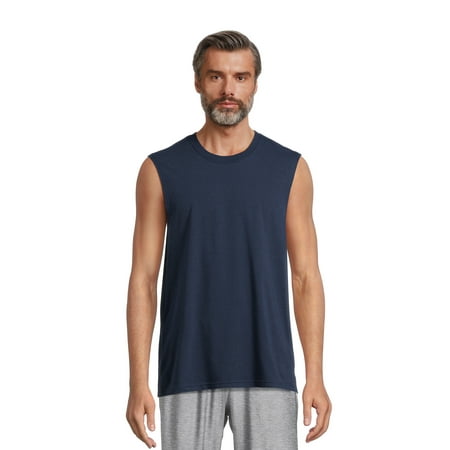 Athletic Works Men's Tri-Blend Muscle Tank Top, Sizes S-5XL
