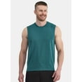 thumbnail image 1 of Athletic Works Men's and Men's Big & Tall Tri-Blend Muscle Tee, Sizes XS-4XLT, 1 of 5