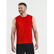 Athletic Works Men's and Men's Big & Tall Tri-Blend Muscle Tee, Sizes XS-4XLT