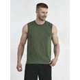 thumbnail image 1 of Athletic Works Men's and Men's Big & Tall Tri-Blend Muscle Tee, Sizes XS-4XLT, 1 of 3