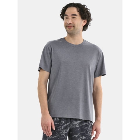 Men's and Big & Tall Tri Blend Tee with Short Sleeves, Sizes XS-4XLT
