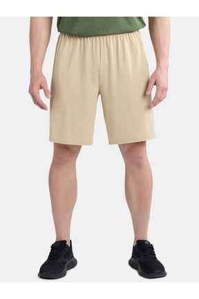 Men's and Big Men's Tri-Blend Active Shorts, 7" Inseam, Sizes XS-5XL