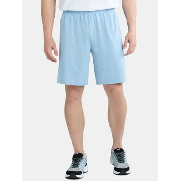 Athletic Works Men's Tri Blend Shorts, 9" Inseam, Sizes S-3XL