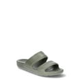 thumbnail image 1 of Athletic Works Men's Two Band Slide Sandals, 1 of 6