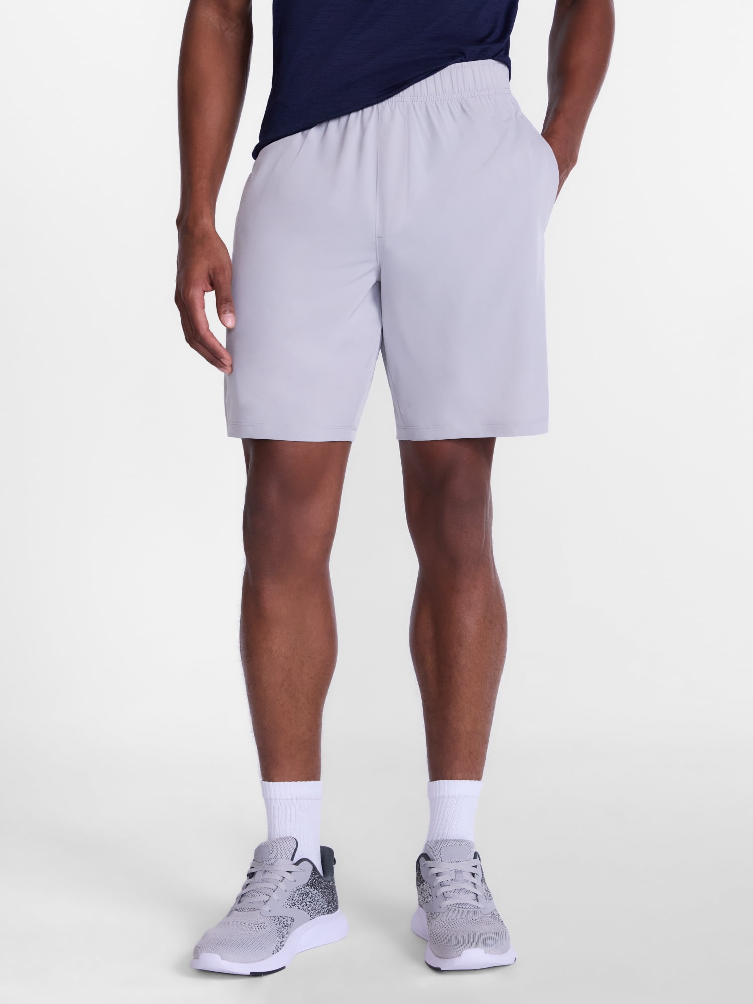 Athletic Works Men's and Big Men's Woven Running Shorts, 6" and 8" Inseams, Sizes XS-5XL