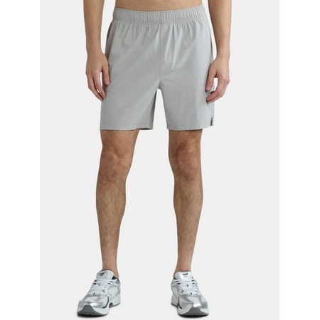 Athletic Works Men's and Big Men's Woven Running Shorts, 6" and 8" Inseams, Sizes XS-5XL