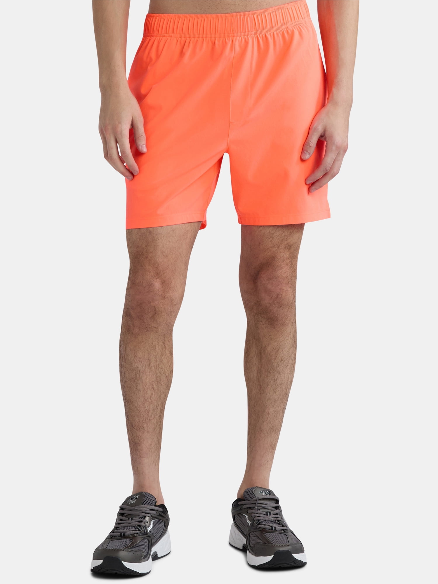 Athletic Works Men's and Big Men's Woven Running Shorts, 6" and 8" Inseams, Sizes XS-5XL