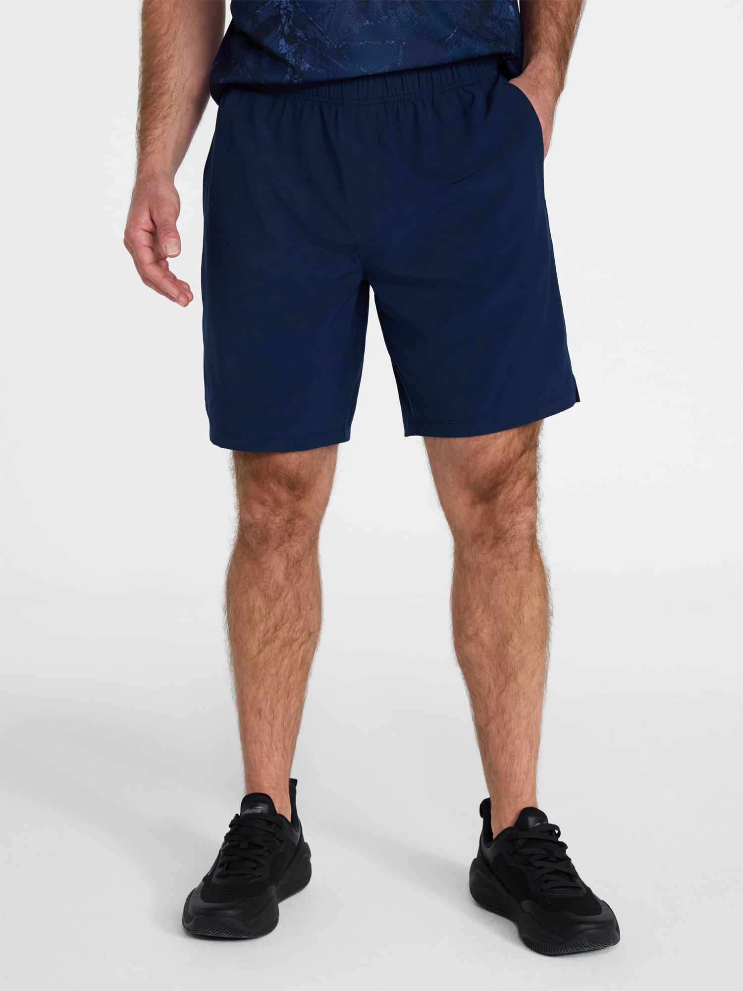 Athletic Works Men's and Big Men's Woven Running Shorts, 6" and 8" Inseams, Sizes XS-5XL