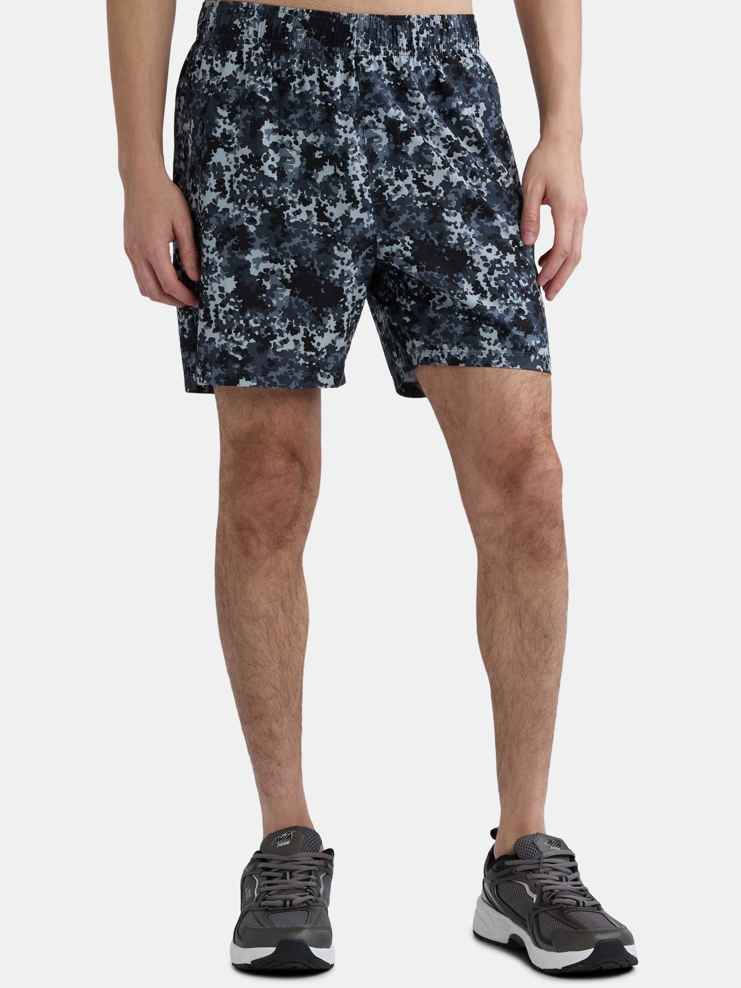 Athletic Works Men's and Big Men's Woven Running Shorts, 6" and 8" Inseams, Sizes XS-5XL