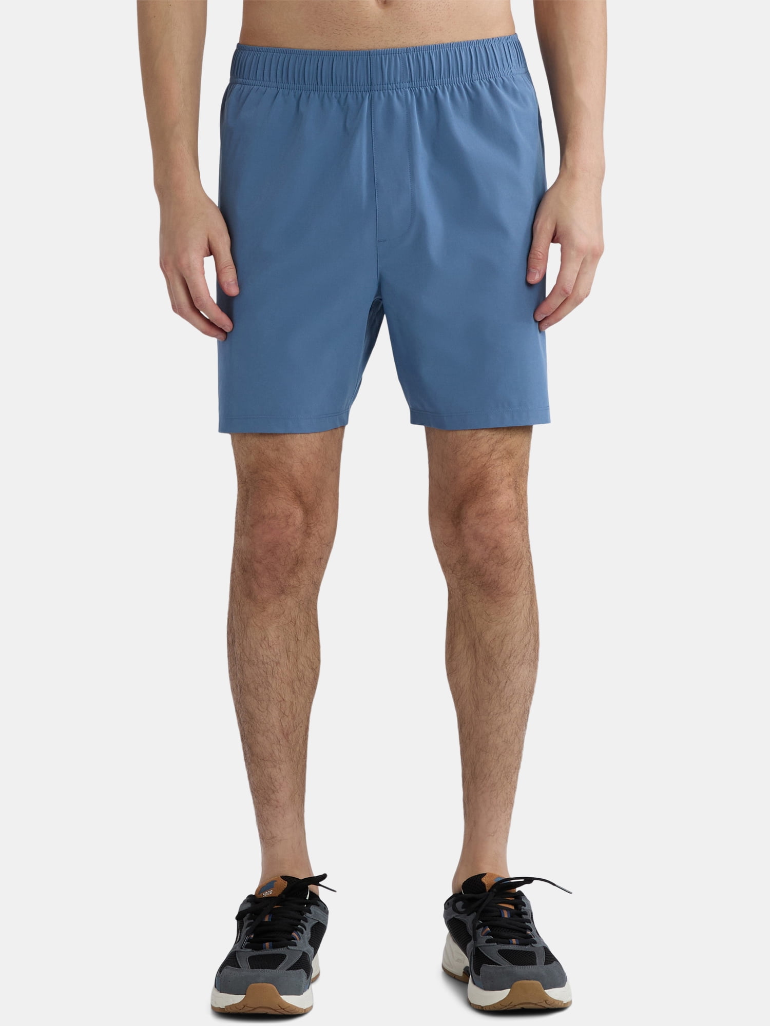 Athletic Works Men's and Big Men's Woven Running Shorts, 6