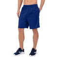 thumbnail image 1 of Athletic Works Men's and Big Men's 8" Active Rice Hole Mesh Shorts, up to 5XL, 1 of 5