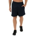 thumbnail image 1 of Athletic Works Men's and Big Men's 8" Active Rice Hole Mesh Shorts, up to 5XL, 1 of 3