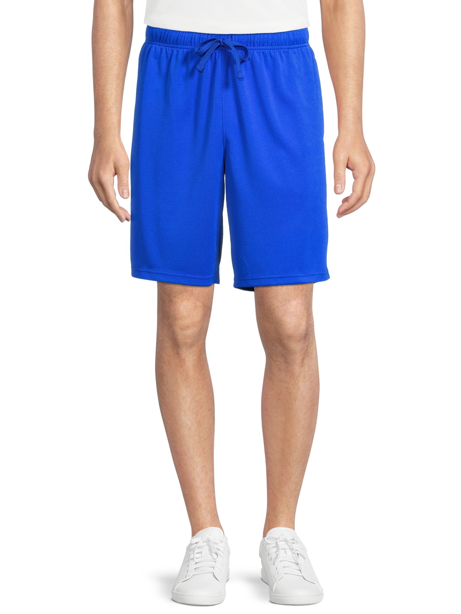 Athletic Works Men's and Big Men's 9" Active Mesh Shorts, up to Size
