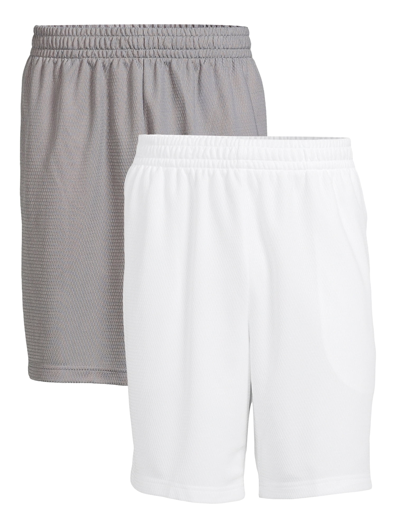 Athletic Works Men's and Big Men's 9" Dazzle Shorts 2 Pack, up to Size