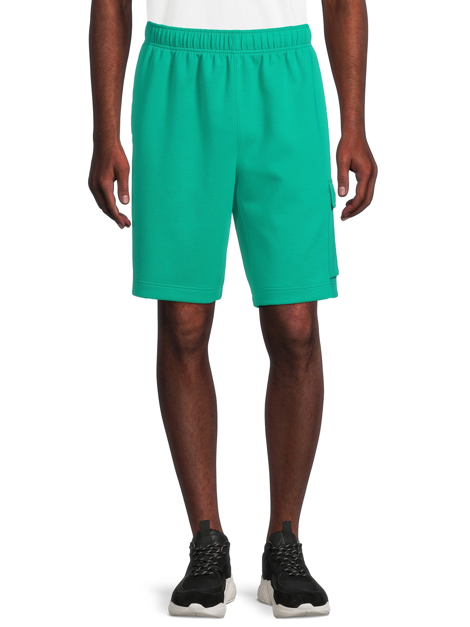 Athletic Works Men's and Big Men's Active Double Knit Cargo Shorts ...