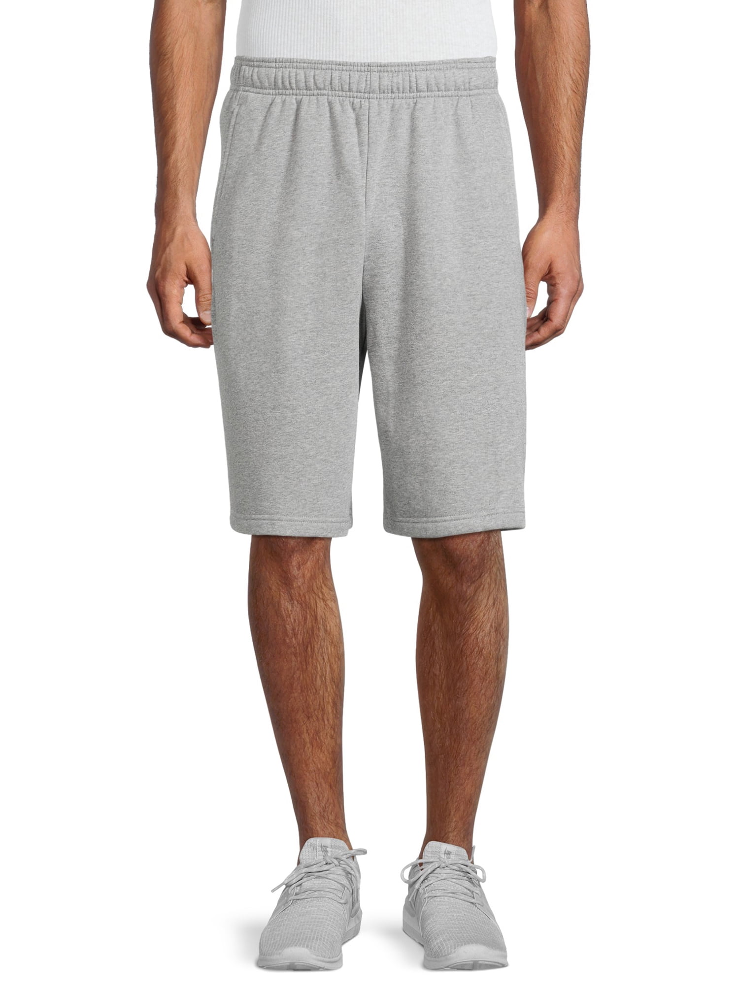 Athletic Works Men's and Big Men's Active Fleece Short, up to Size 5XL