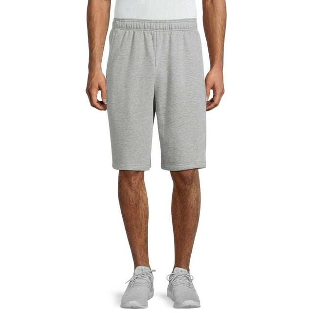 Athletic Works Men's and Big Men's Active Fleece Short, up to Size 5XL ...