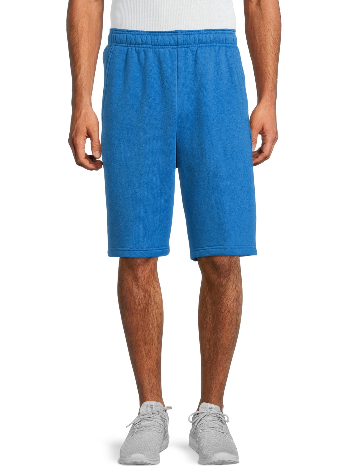 Athletic Works Men's and Big Men's Active Fleece Short, up to Size 5XL
