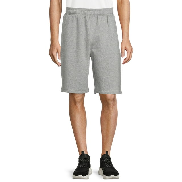 Athletic Works Men's and Big Men's Active Fleece Short, up to Size 5XL