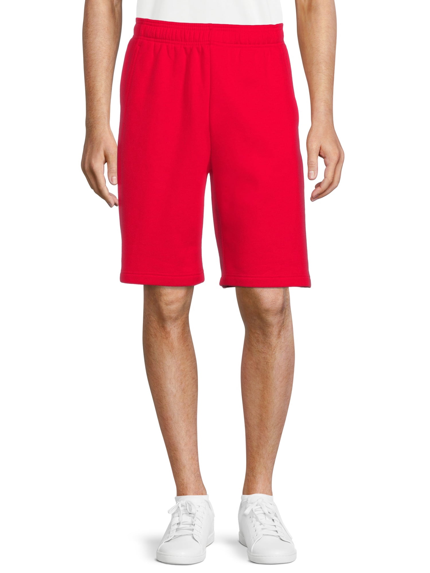 Athletic Works Men's and Big Men's Active Fleece Shorts, up to Size 5XL