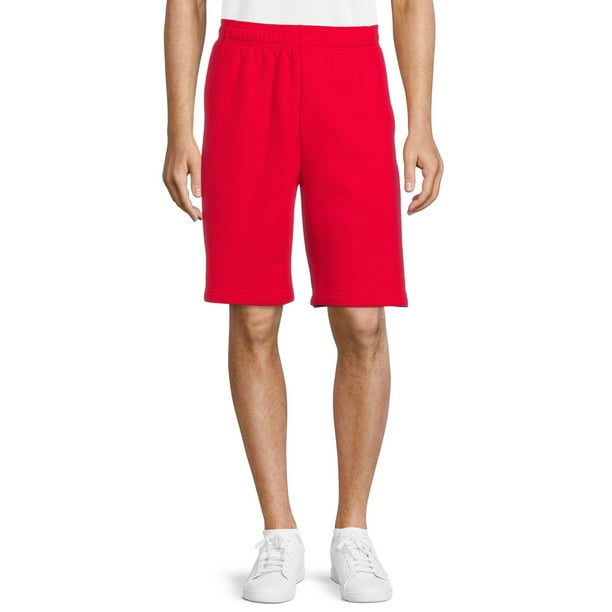 Athletic Works Men's and Big Men's Active Fleece Shorts, up to Size 5XL