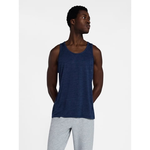 Men's and Big Men's Active Jersey Tank Top, Sizes S-3XL
