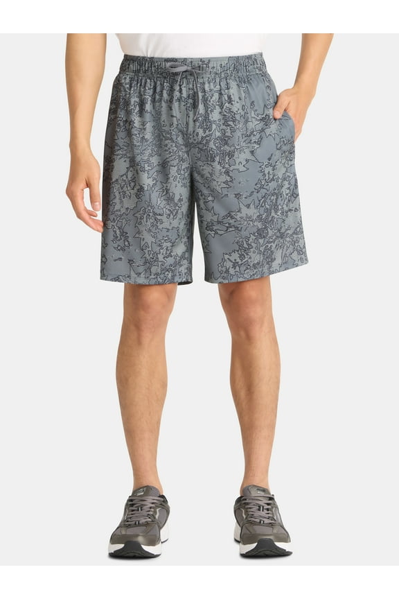 Men's and Big Men's Active Mesh Shorts, 9" Inseam, Sizes XS-5XL