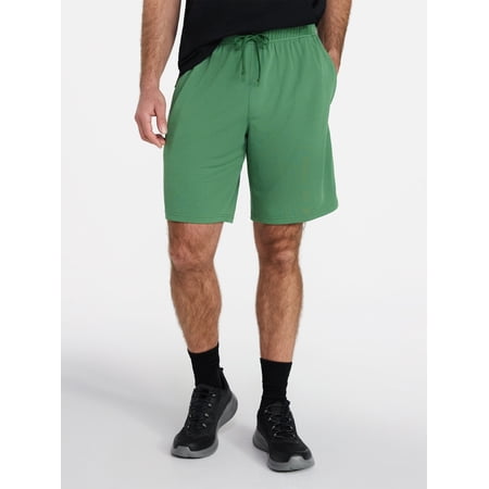 Athletic Works Men's and Big Men's Active Mesh Shorts, 9" Inseam, Sizes XS-5XB
