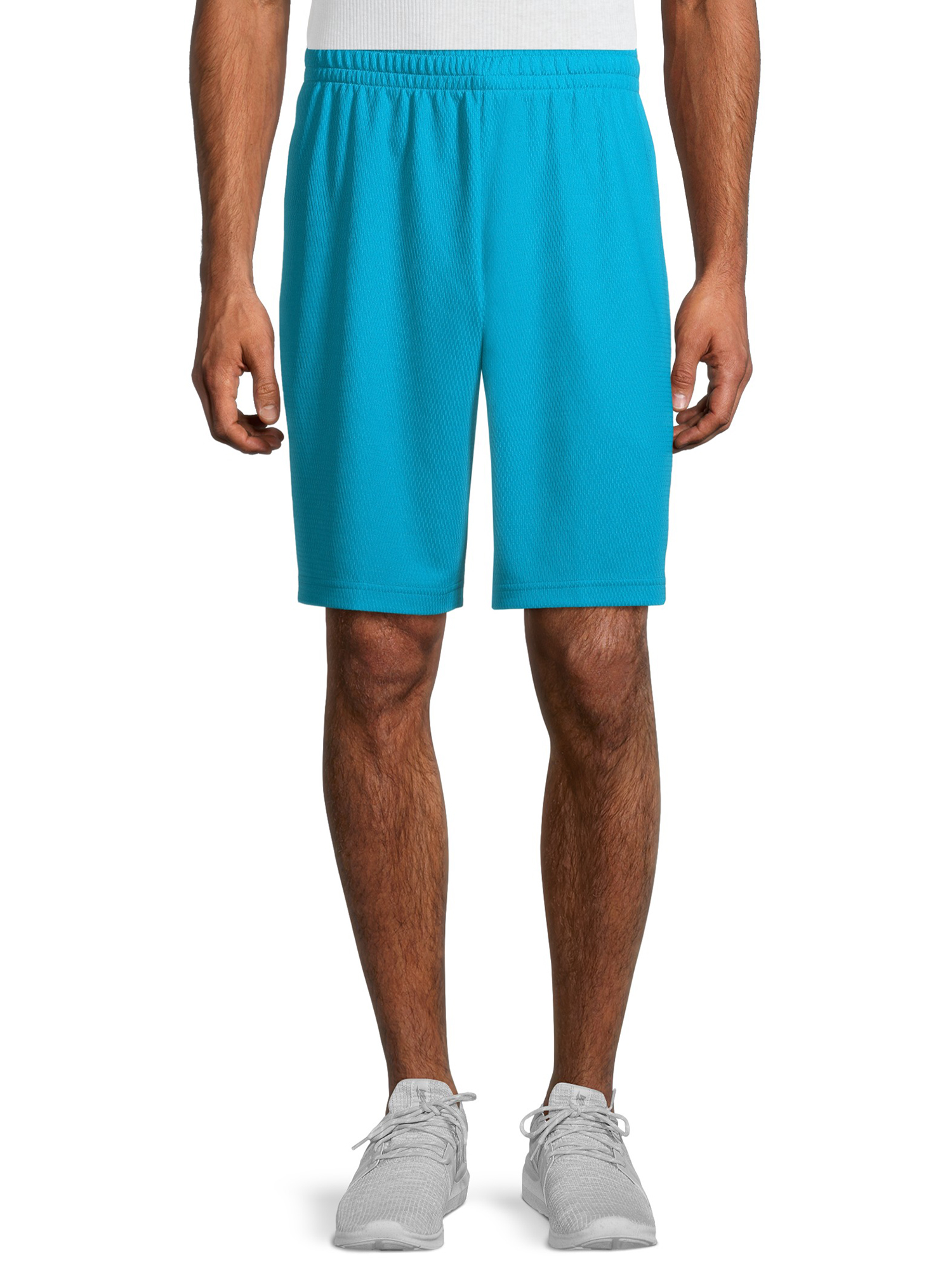 Athletic Works Men's and Big Men's Active Mesh Shorts, 9" Inseam, Sizes XS-5XL - image 1 of 2
