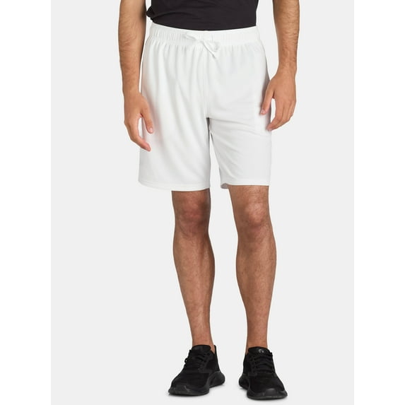 Athletic Works Men's and Big Men's Active Mesh Shorts, 9" Inseam, Sizes XS-5XL