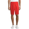 thumbnail image 1 of Athletic Works Men's and Big Men's Active Mesh Shorts, 9" Inseam, Sizes XS-5XL, 1 of 8