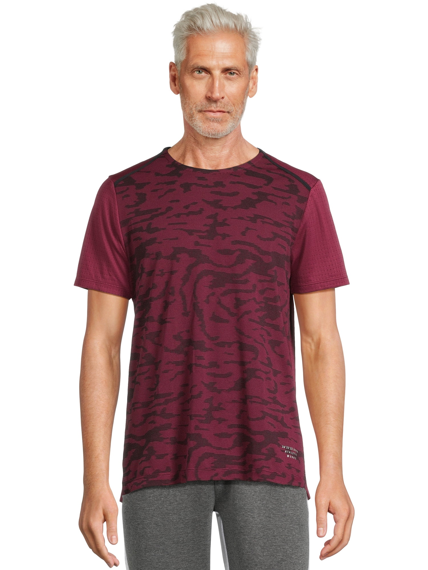 Athletic Works Men's and Big Men’s Active TShirt with Short Sleeves