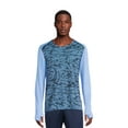 thumbnail image 1 of Athletic Works Men's and Big Men's Active Tee with Long Sleeves, Sizes S-3XL, 1 of 5
