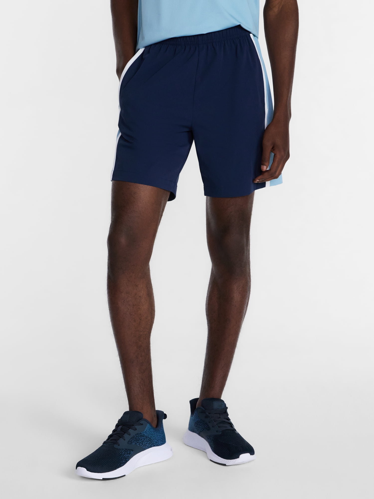 Athletic Works Men's and Big Men's Active Tennis Shorts, 7" Inseam, Sizes XS-3XL