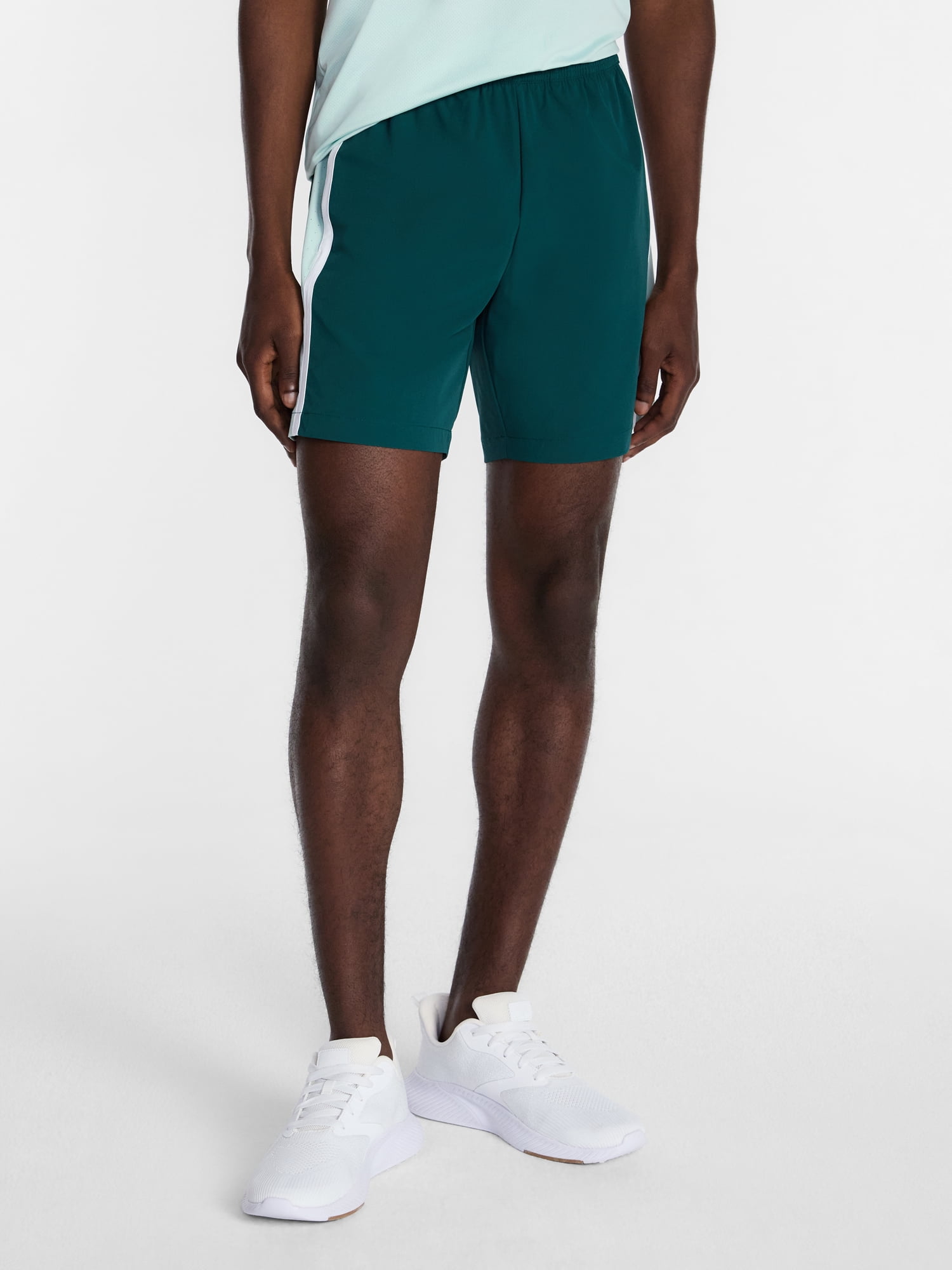Athletic Works Men's and Big Men's Active Tennis Shorts, 7" Inseam, Sizes XS-3XL
