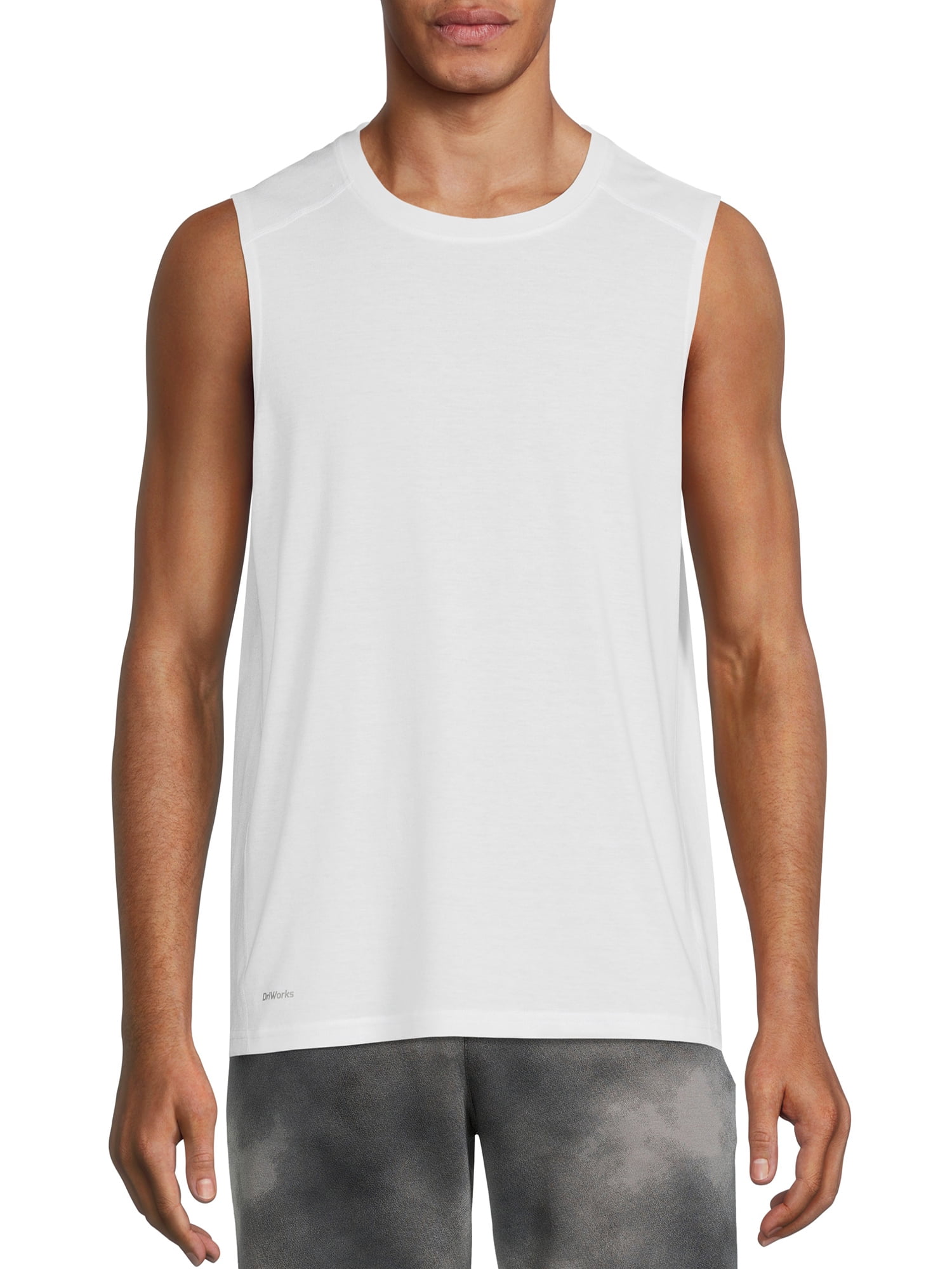 Athletic Works Men's and Big Men's Active TriBlend Muscle Tank Top