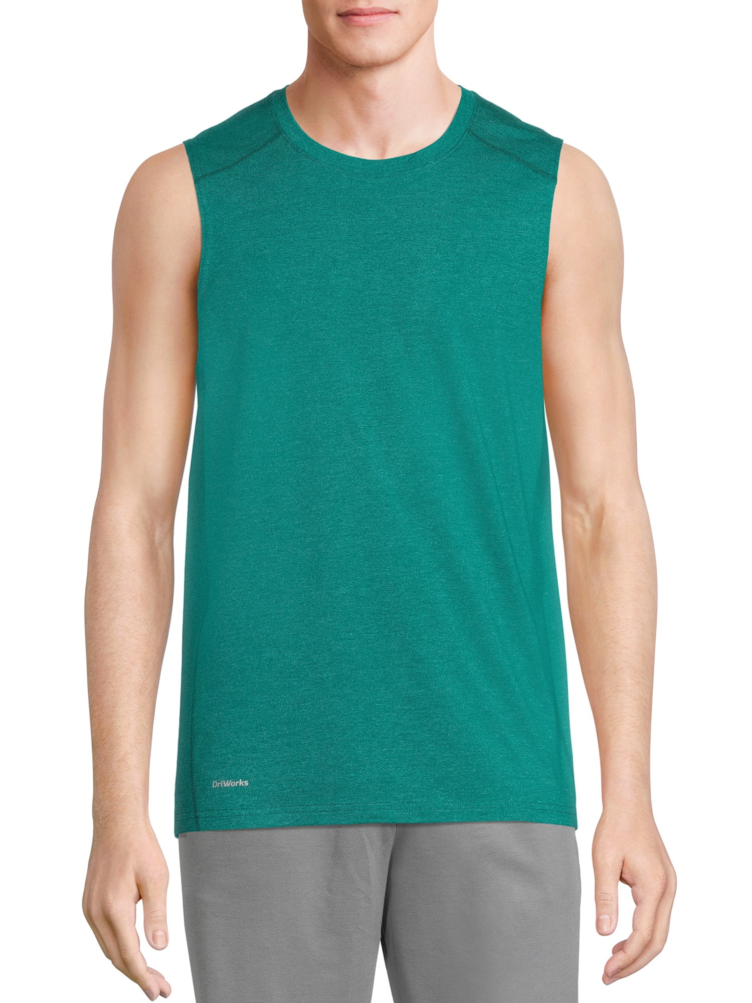 Athletic Works Men's and Big Men's Active TriBlend Muscle Tank Top