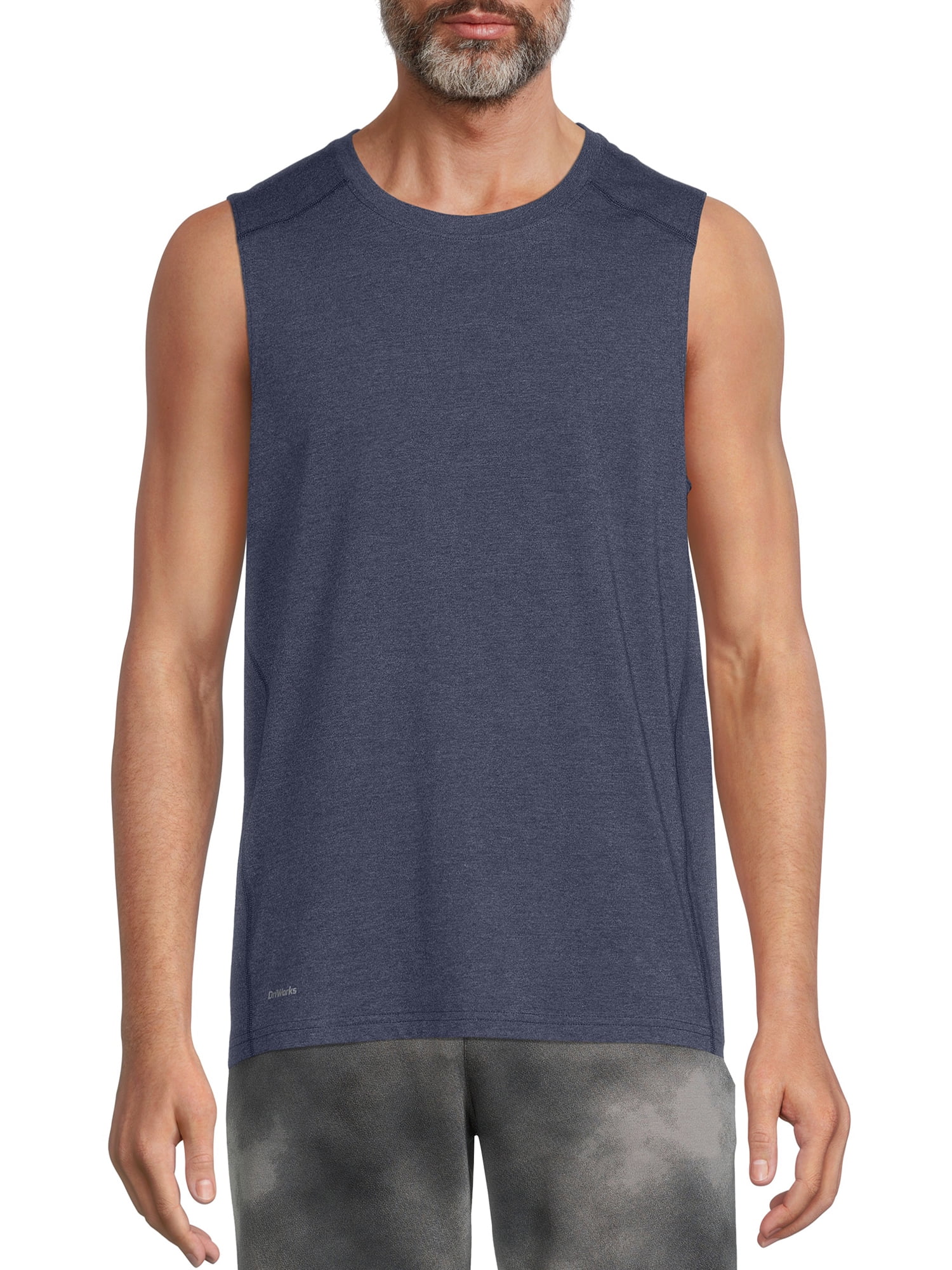 Athletic Works Men's and Big Men's Active TriBlend Muscle Tank Top