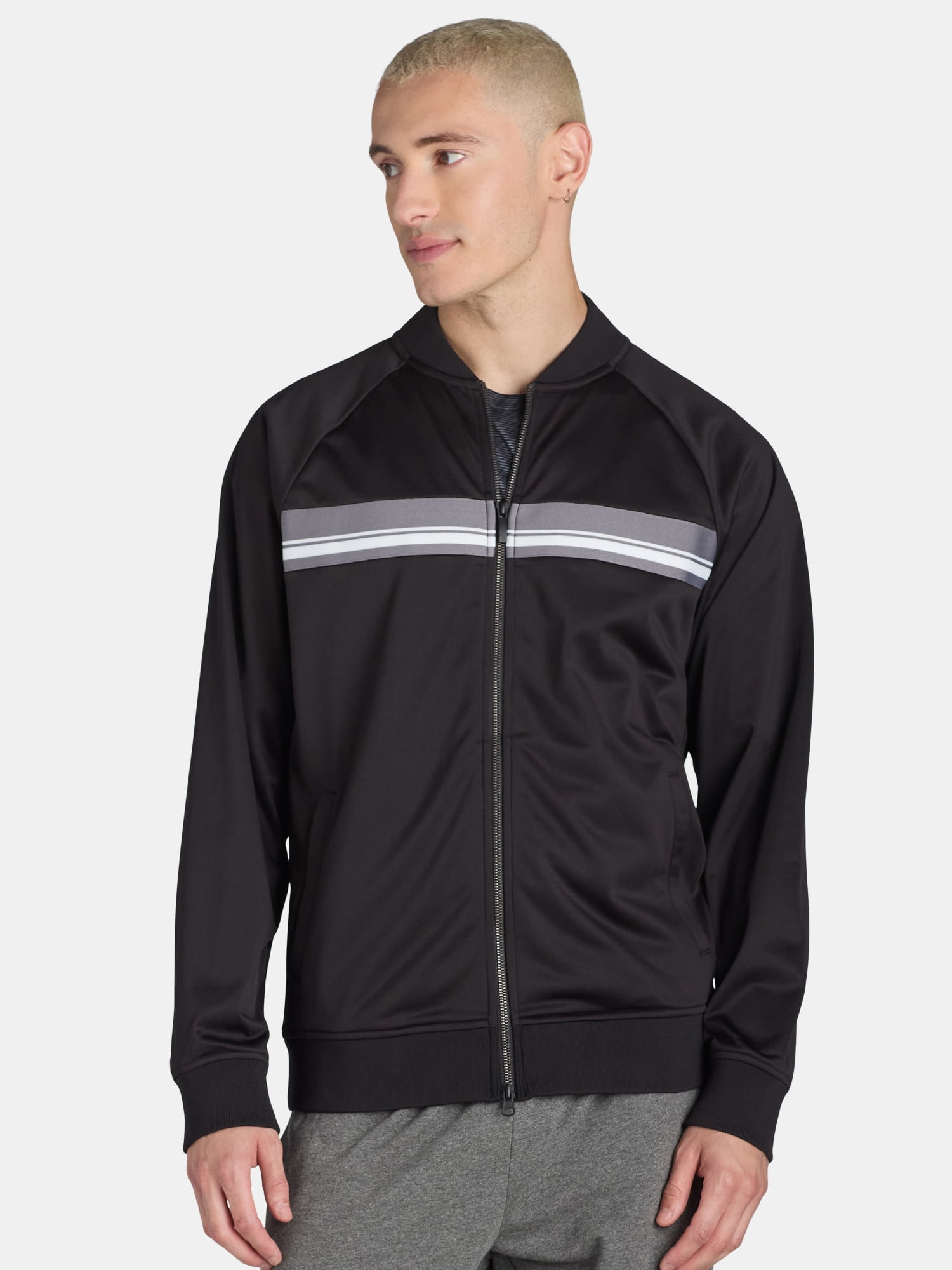 PUMA Mens Liga Training Jacket Electric Blue Lemonade White Medium Walmart