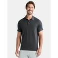 thumbnail image 1 of Athletic Works Men's and Big Men's ButterCore Polo Shirt, Sizes XS-5XL, 1 of 5